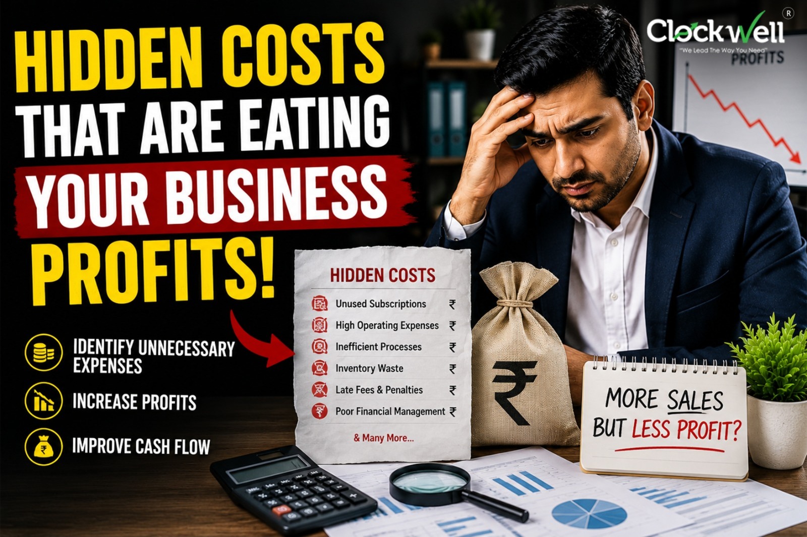 Hidden Costs That Are Eating Your Business Profits - Clockwell Blog